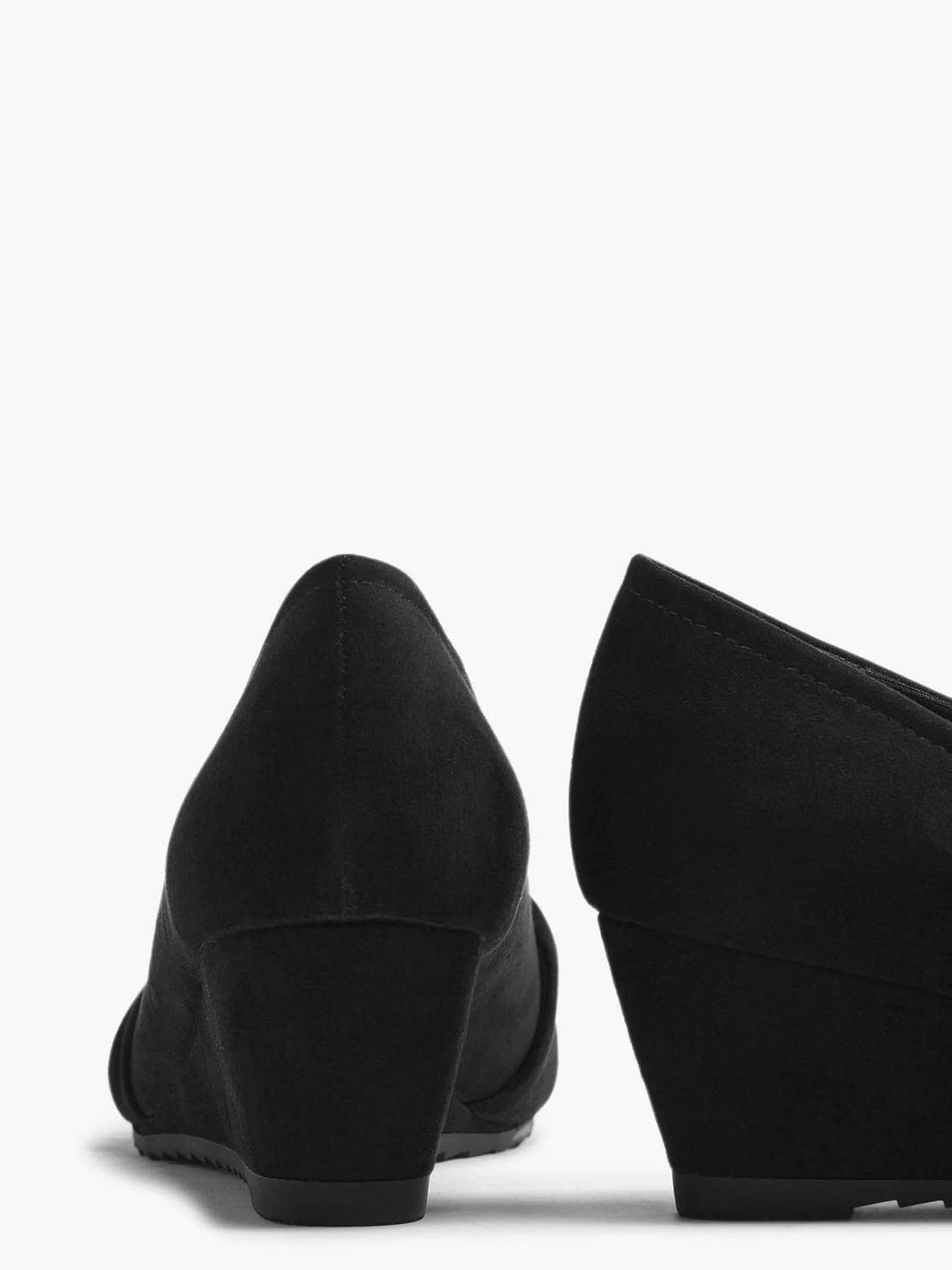 Graceland Pumps-Zwarte Pump Sleehak