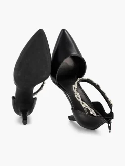 Graceland Pumps-Zwarte Pump Steentjes