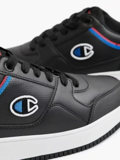 Champion Sneakers-Zwarte Rebound Low