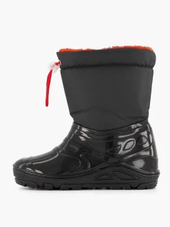 Cars Babyschoenen-Zwarte Regenlaars Gevoerd