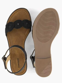 Graceland Sandalen-Zwarte Sandaal