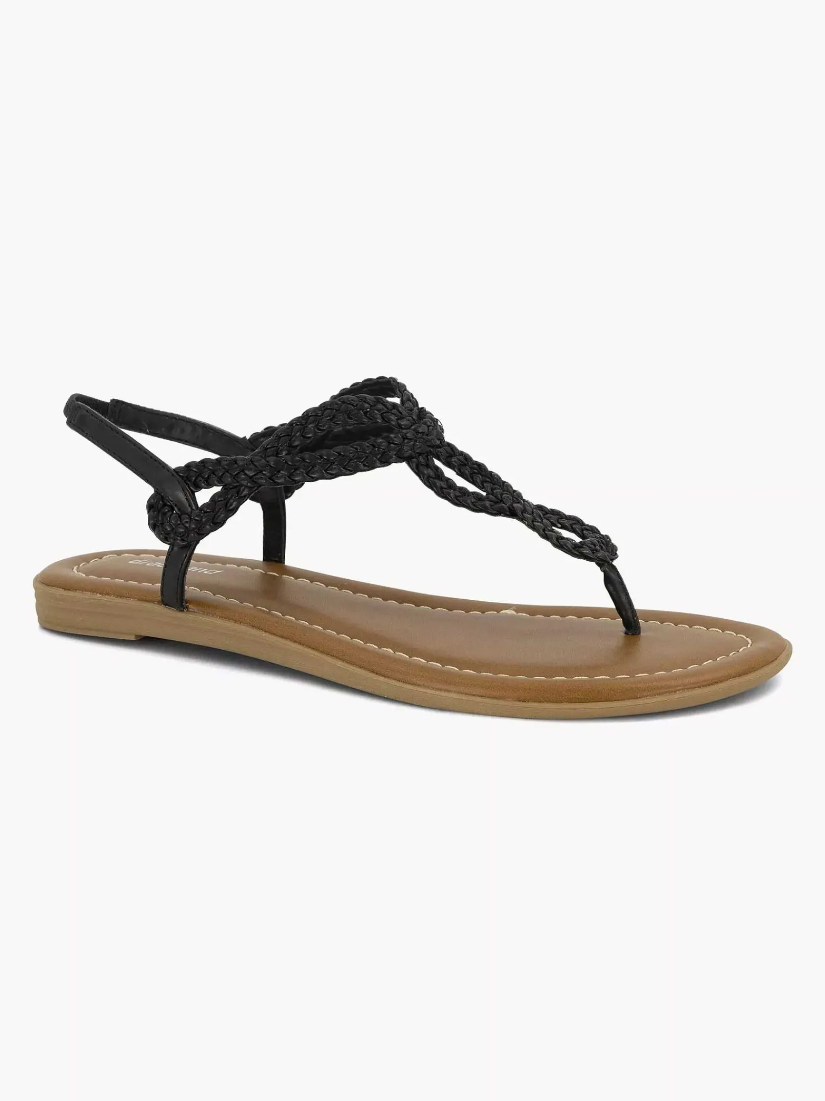 Graceland Sandalen-Zwarte Sandaal
