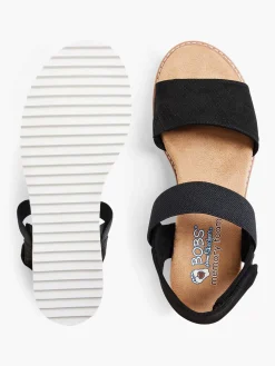 Skechers Sandalen-Zwarte Sandaal Desert Kiss