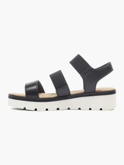 Esprit Sandalen-Zwarte Sandaal Elastisch