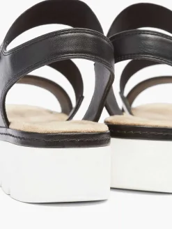 Esprit Sandalen-Zwarte Sandaal Elastisch