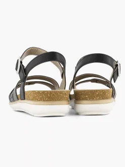Easy Street Sandalen-Zwarte Sandaal Gespsluiting