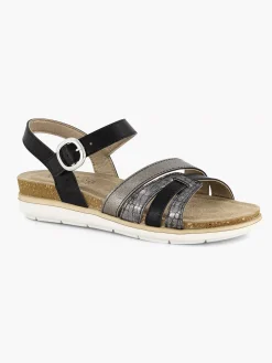 Easy Street Sandalen-Zwarte Sandaal Gespsluiting