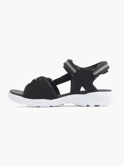 FILA Jongensschoenen-Zwarte Sandaal Klittenband