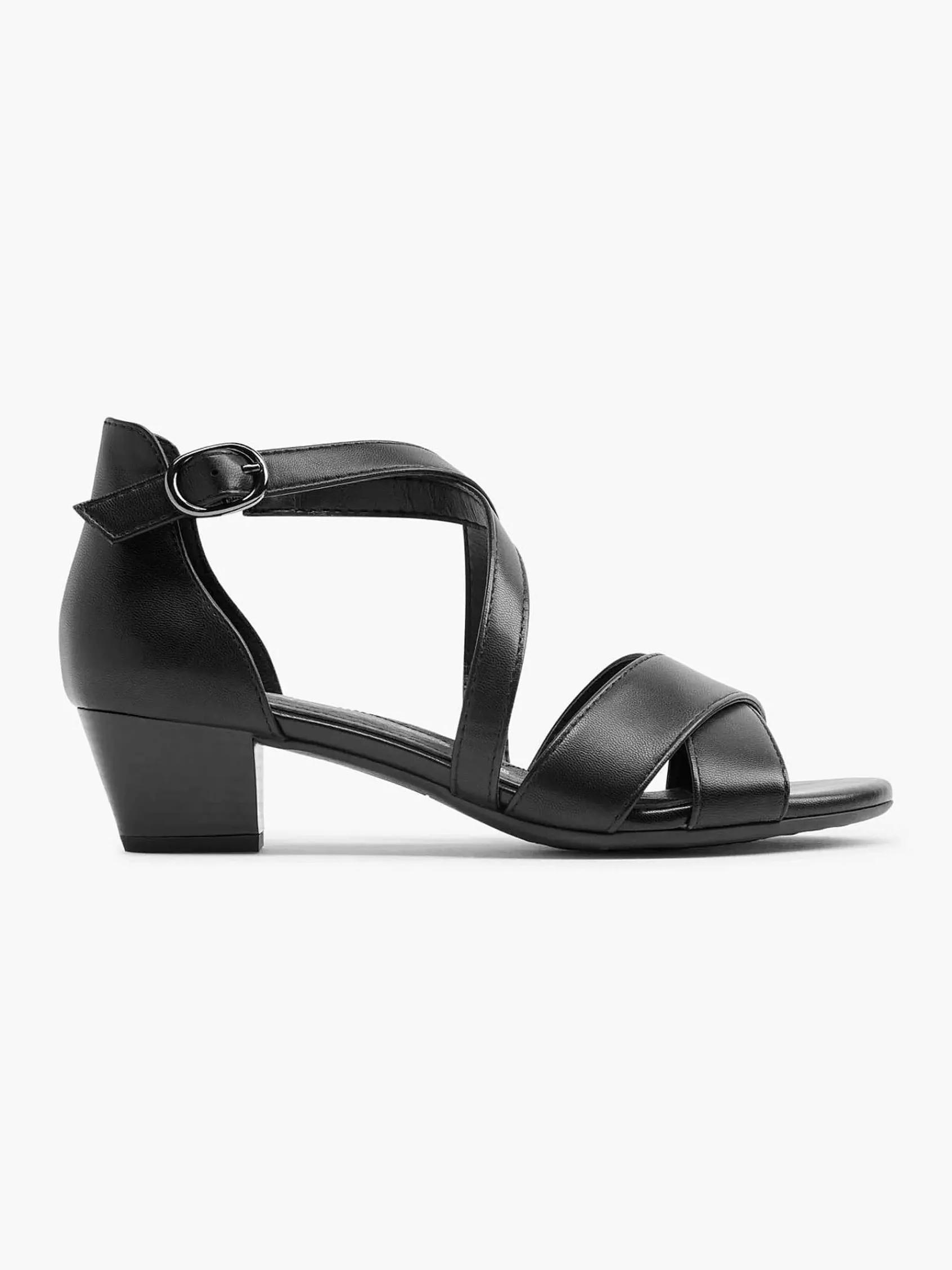 Easy Street Comfort Schoenen-Zwarte Sandalette