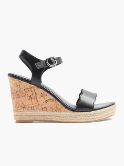 Graceland Hoge Hakken-Zwarte Sandalette