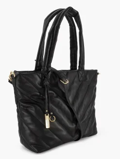 Graceland Online Exclusive Accessoires-Zwarte Schoudertas Doorgestikt