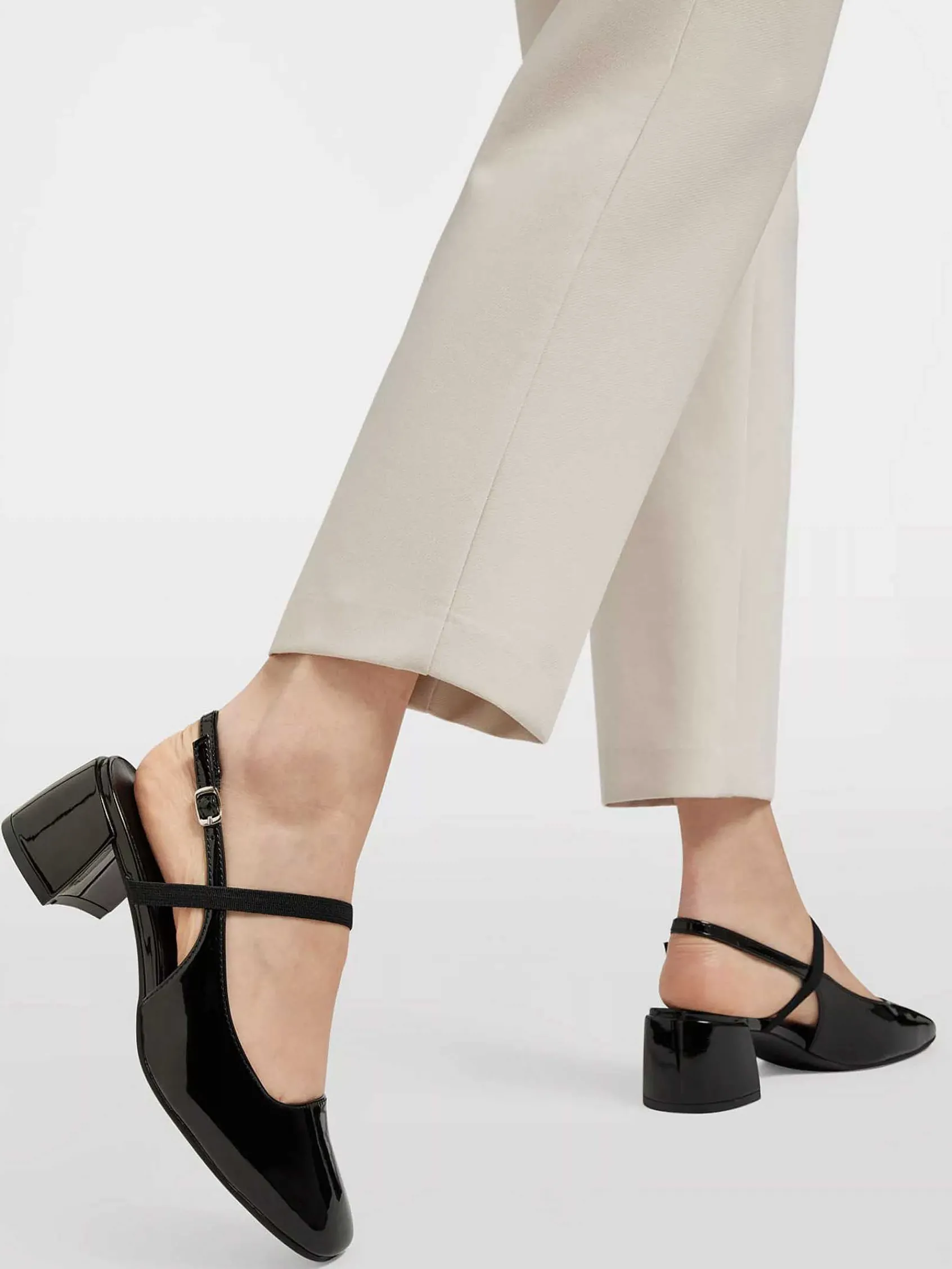 Graceland Pumps-Zwarte Slingback