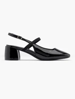 Graceland Pumps-Zwarte Slingback