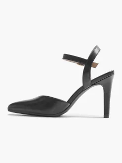 Graceland Pumps-Zwarte Slingback