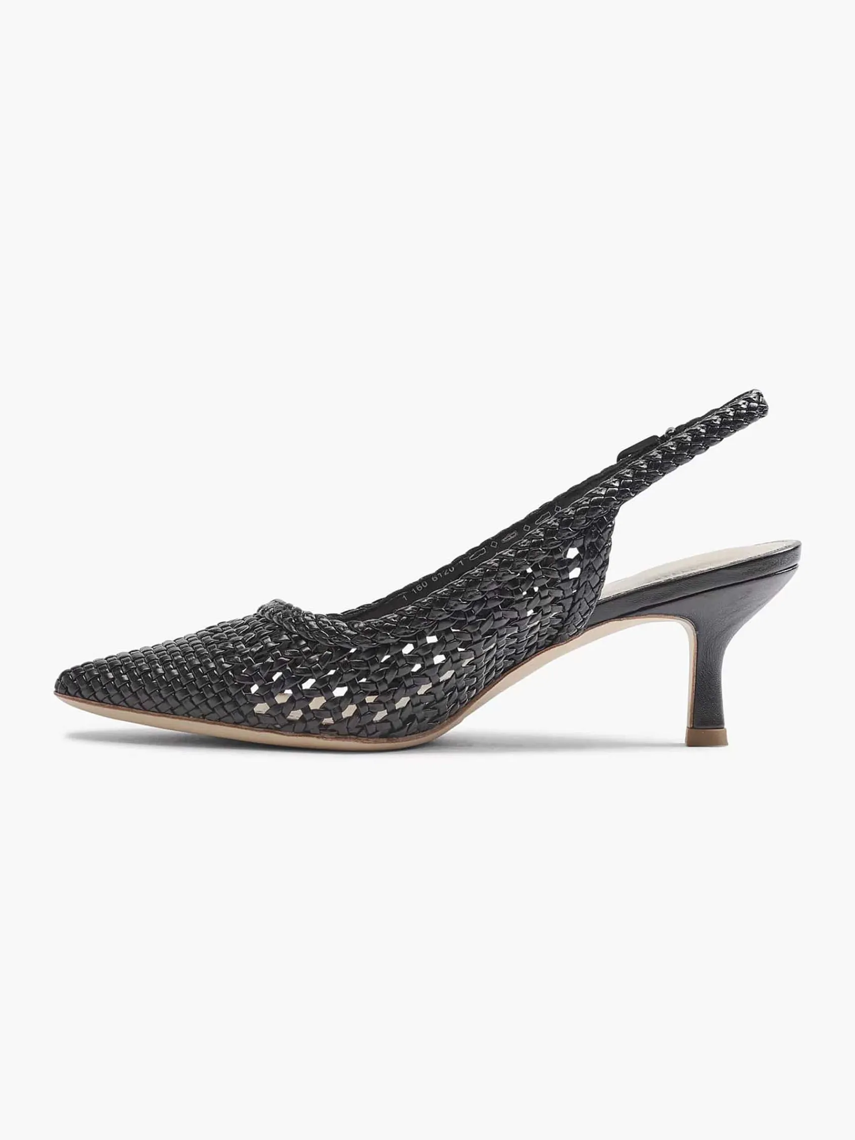 Graceland Pumps-Zwarte Slingback Pump