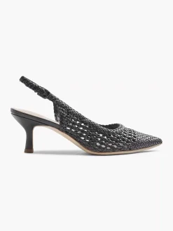 Graceland Pumps-Zwarte Slingback Pump