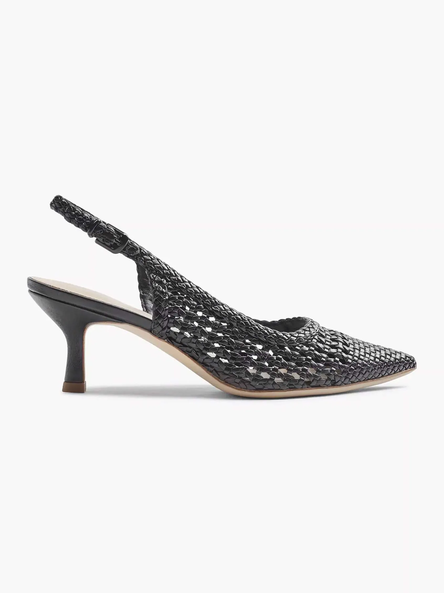 Graceland Pumps-Zwarte Slingback Pump