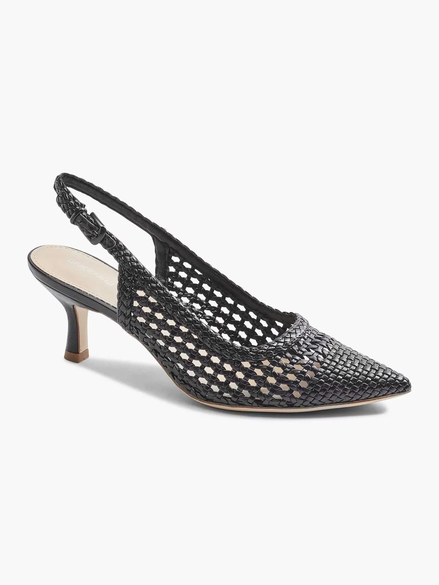 Graceland Pumps-Zwarte Slingback Pump