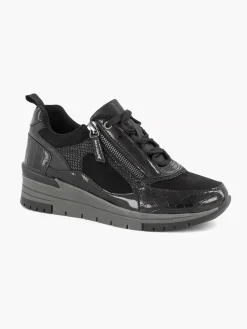 Easy Street Comfort Schoenen-Zwarte Sneaker