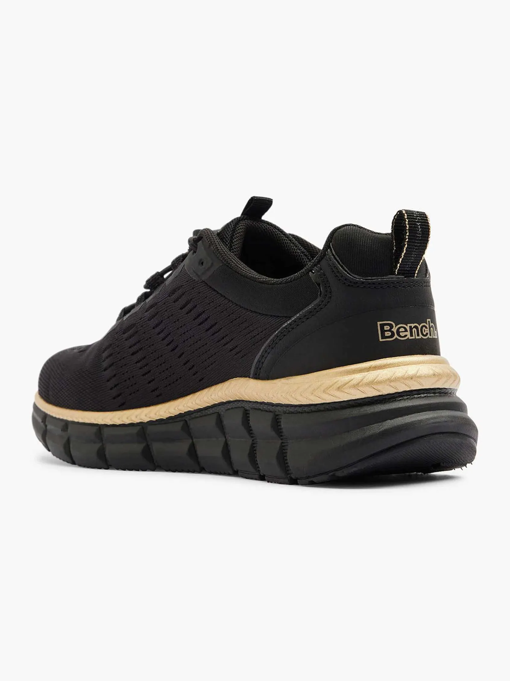Bench Sneakers-Zwarte Sneaker