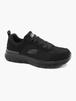 Skechers Sneakers-Zwarte Sneaker Memory Foam