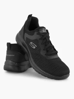 Skechers Sneakers-Zwarte Sneaker Memory Foam