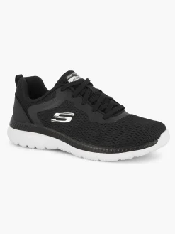Skechers Sneakers-Zwarte Sneaker Memory Foam