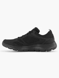 Skechers Sneakers-Zwarte Sneaker Memory Foam