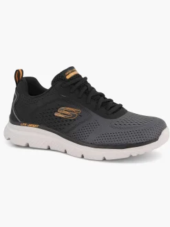 Skechers Sneakers-Zwarte Sneaker Memory Foam