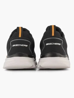 Skechers Sneakers-Zwarte Sneaker Memory Foam
