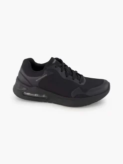 Skechers Sneakers-Zwarte Sneaker Memory Foam