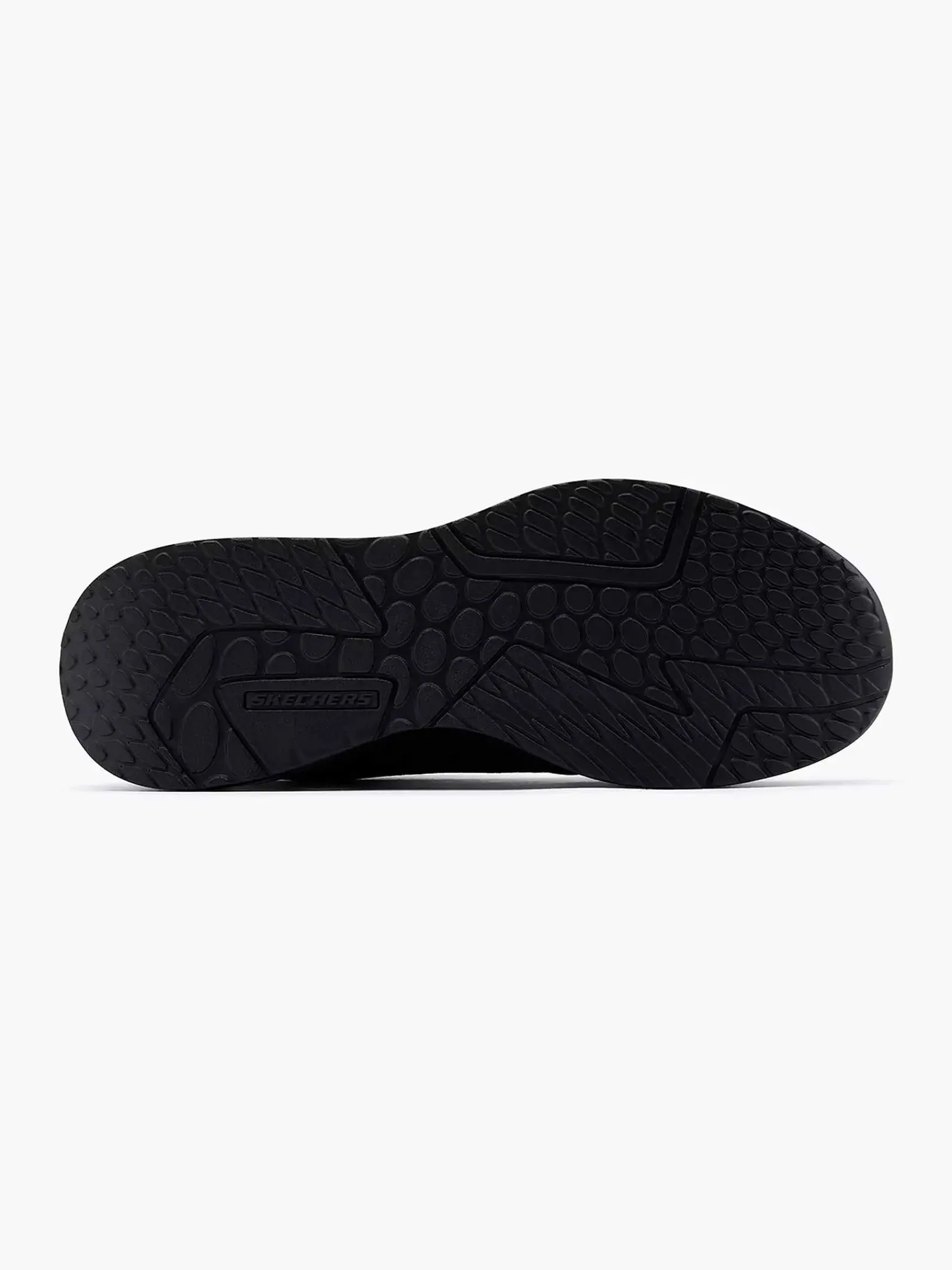 Skechers Sneakers-Zwarte Sneaker Memory Foam