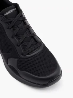 Skechers Sneakers-Zwarte Sneaker Memory Foam