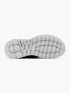 Skechers Sneakers-Zwarte Sneaker Memory Foam