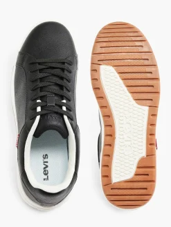 Levis Sneakers-Zwarte Sneaker Piper