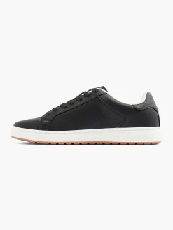 Levis Sneakers-Zwarte Sneaker Piper
