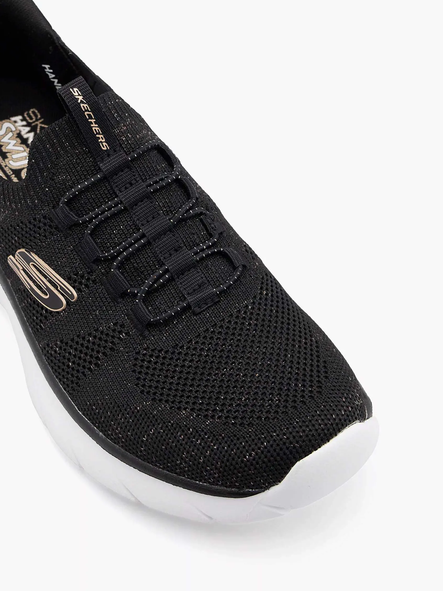 Skechers Sneakers-Zwarte Sneaker Swift Fit - Hands Free