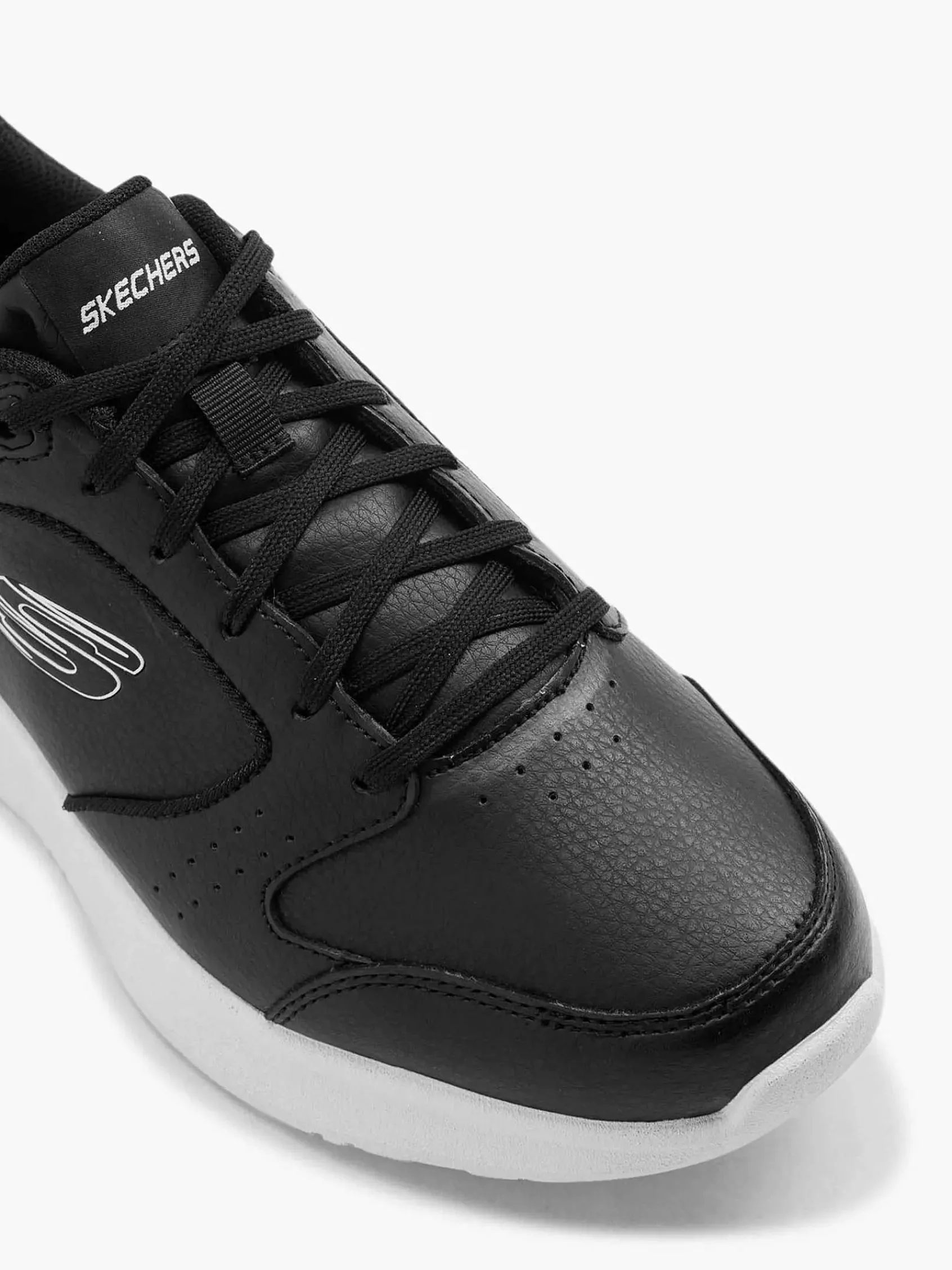 Skechers Sneakers-Zwarte Solitair