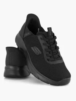 Skechers Sneakers-Zwarte Sswift Fit - Hands Free