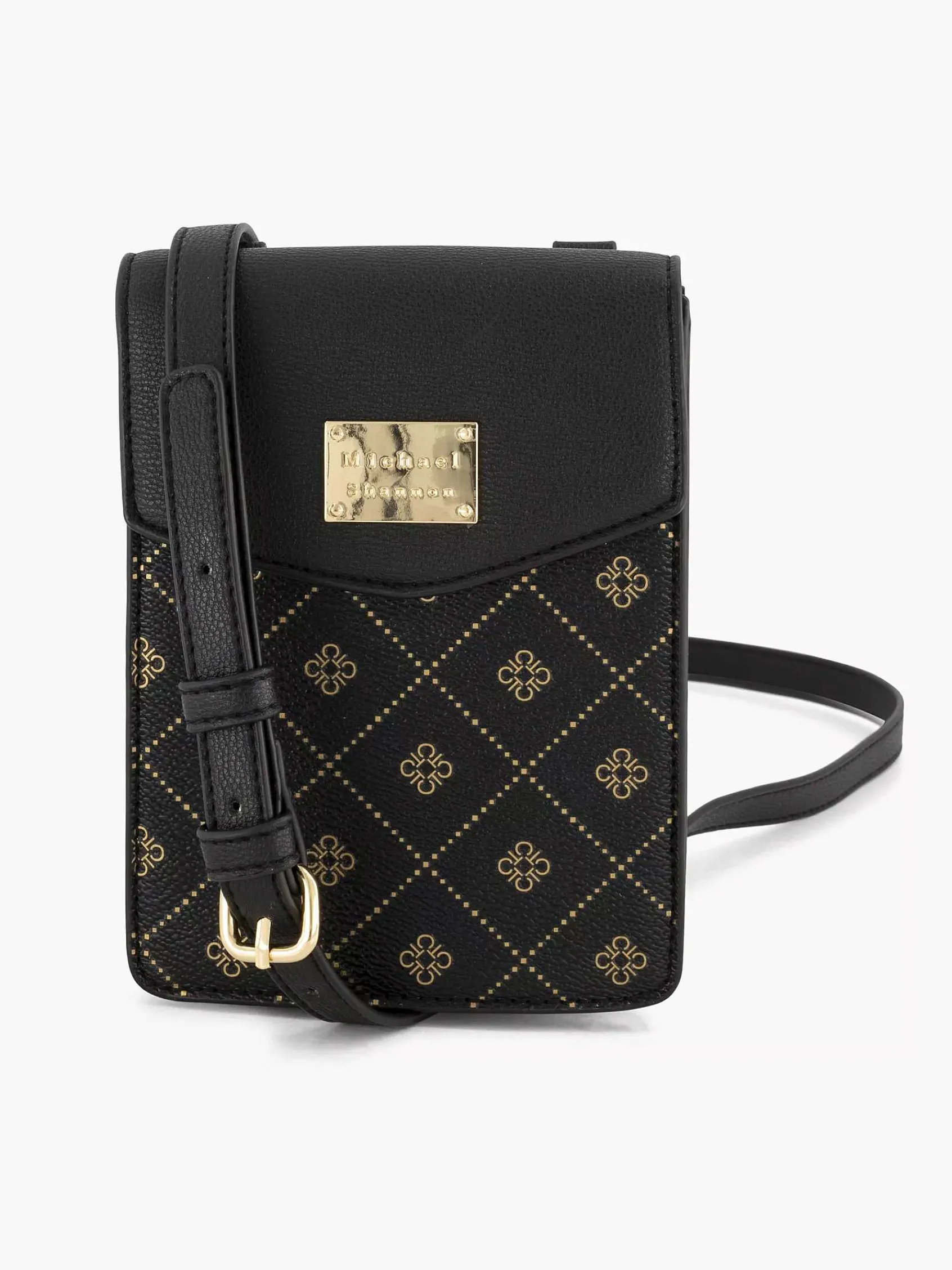 Michael Shannon Online Exclusive Accessoires-Zwarte Telefoontas Print