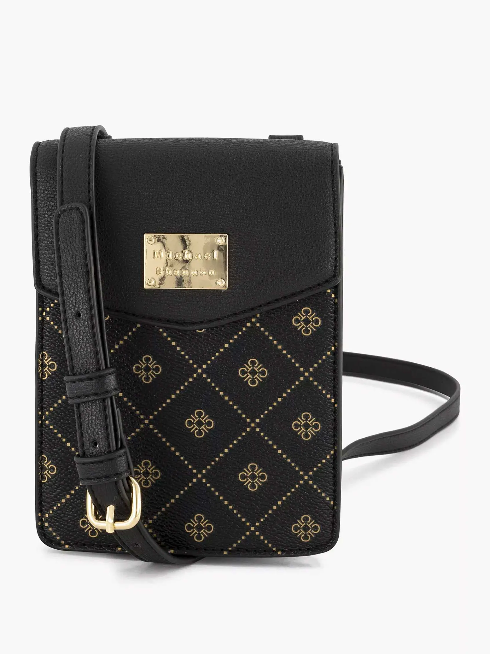 Michael Shannon Online Exclusive Accessoires-Zwarte Telefoontas Print