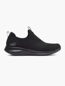 Skechers Instappers-Zwarte Ultra Flex - First Take