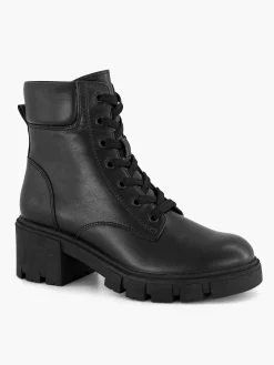 Graceland Enkellaarzen & Boots-Zwarte Veterboot