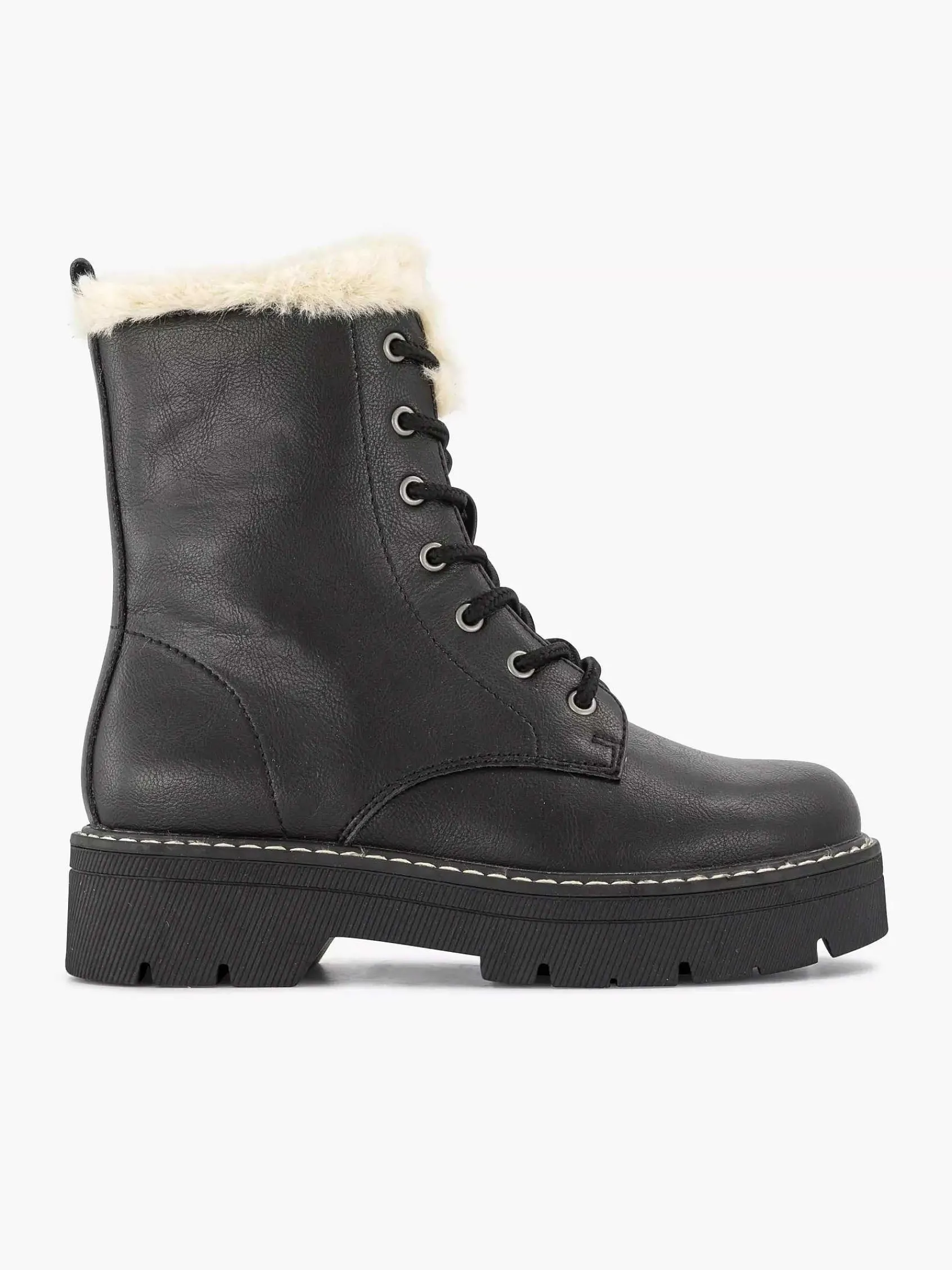 Oxmox Babyschoenen-Zwarte Veterboot
