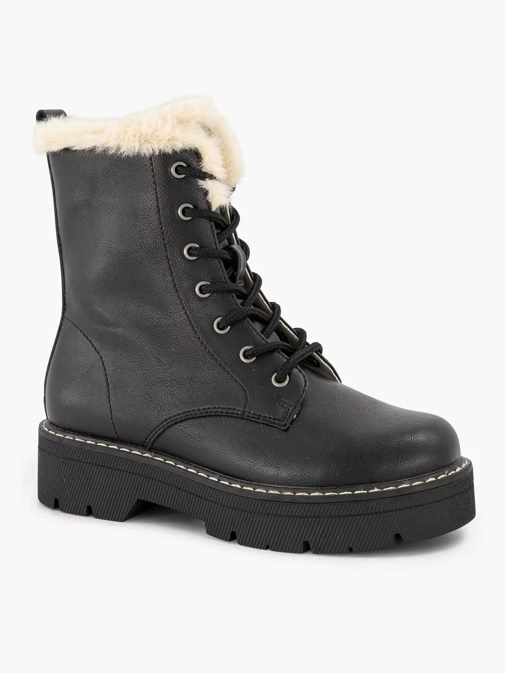 Oxmox Babyschoenen-Zwarte Veterboot