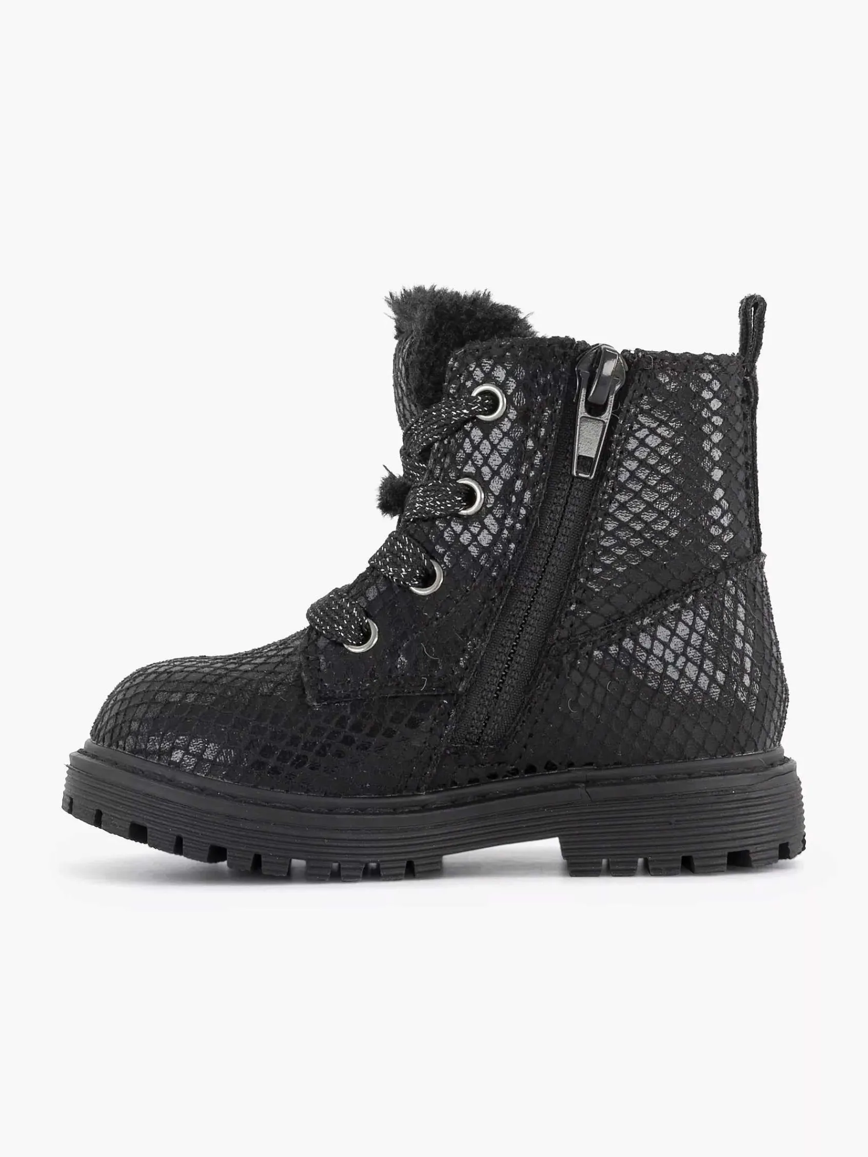Graceland Babyschoenen-Zwarte Veterboot