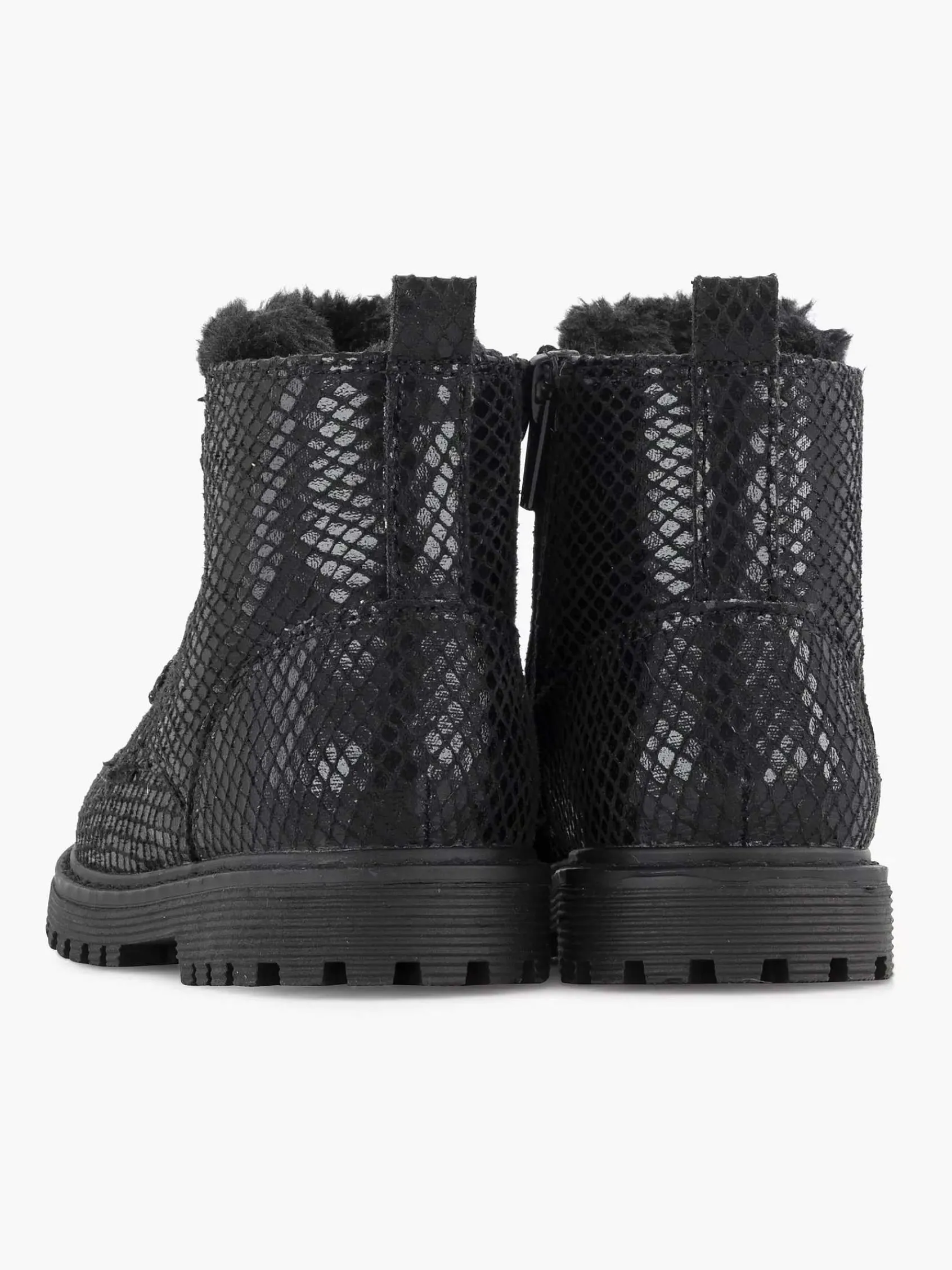 Graceland Babyschoenen-Zwarte Veterboot
