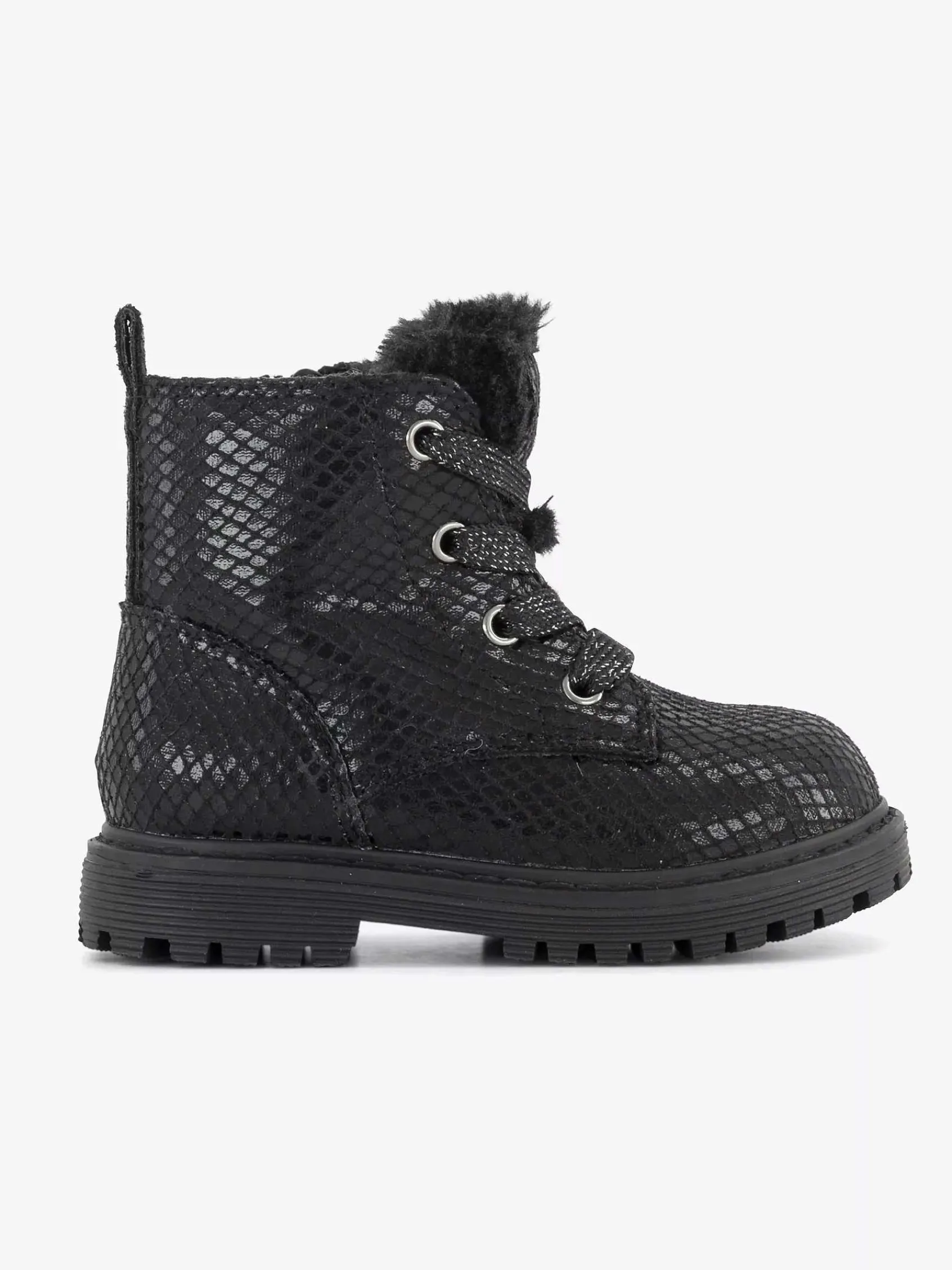 Graceland Babyschoenen-Zwarte Veterboot