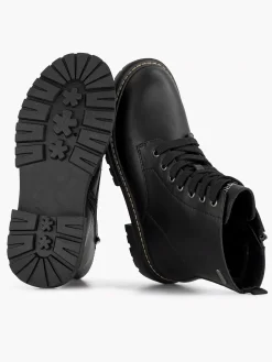 Esprit Babyschoenen-Zwarte Veterboot