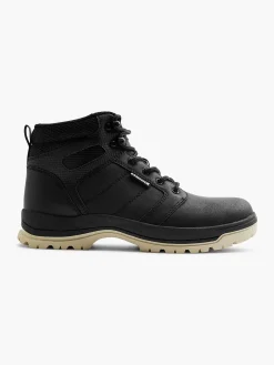 Landrover Sneakers-Zwarte Veterboot